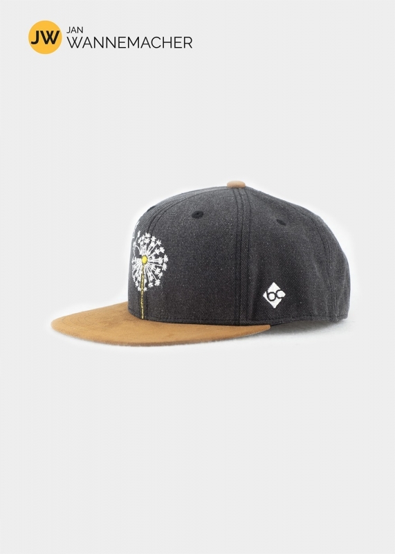 "Heischnupfa Pusteblume (JW)" - dunkelgrau (Snapback)